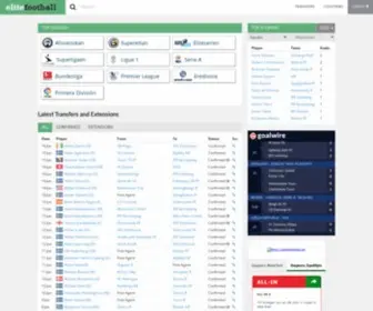Elitefootball.com(Football Transfer News) Screenshot