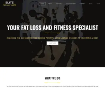 Elitefunctionaltraining.com.au(Elite Functional Training) Screenshot