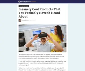 Elitegadgetreviews.com(Genius Gadgets That Will Make Your Life Better in 2019) Screenshot