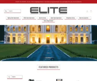 Elitegates.net(Highest Quality Gate Openers and Gate Accessories) Screenshot