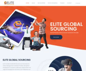 Elitegsl.com(ELITE GLOBAL SOURCING) Screenshot