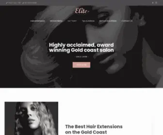 Elitehair.com.au(Gold Coast & Brisbane Hair Extensions) Screenshot