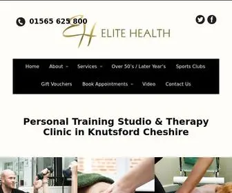 Eliteh.co.uk(Personal Training) Screenshot