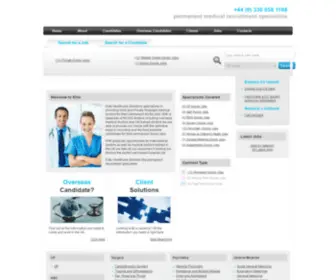 Elitehealthcaresolutions.com(Permanent Doctor Jobs in UK) Screenshot