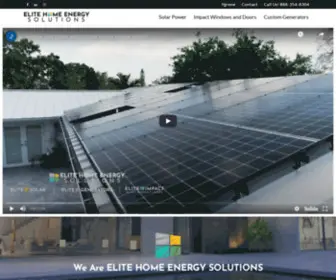 Elitehomeenergysolutions.com(Elite Energy Solutions) Screenshot