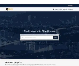 Elitehomespro.com(Elite Homes) Screenshot