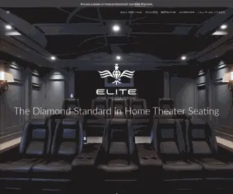 Elitehometheaterseating.com(Home Theater Seating) Screenshot