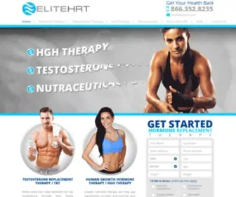 Elitehrt.com(Hormone Replacement Therapy) Screenshot