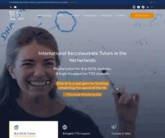 Eliteib.nl(Elite IB Tutors) Screenshot