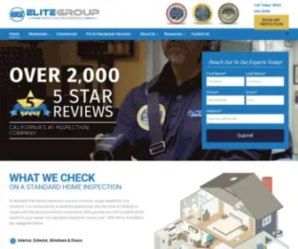 Eliteinspections.com(Elite Home Inspection) Screenshot