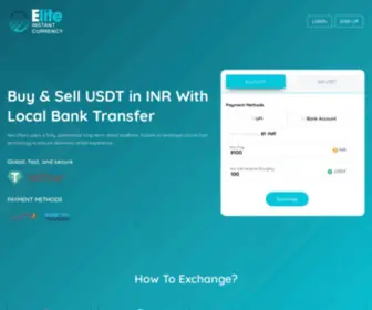 Eliteinstantcurrency.com(Elite Instant Currency) Screenshot