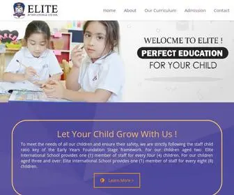 Eliteinternationalschool.com(Elite International School) Screenshot