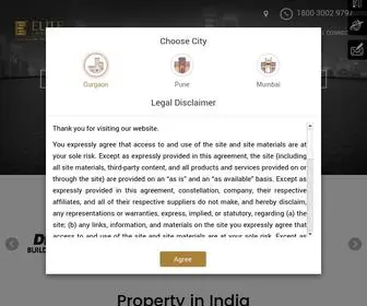 Elitelandbase.com(Property in India) Screenshot