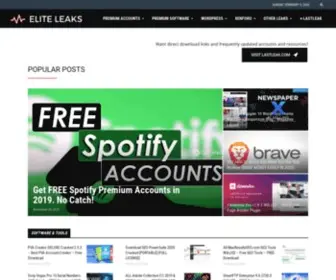 Eliteleaks.com(Eliteleaks) Screenshot