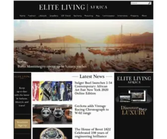 Elitelivingafrica.com(Elite Living Africa) Screenshot