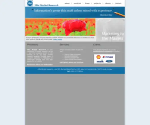 Elitemarketresearch.com(Elite Market Research) Screenshot