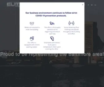 Elitemarylandmarketing.com(Elite Maryland Marketing Inc) Screenshot