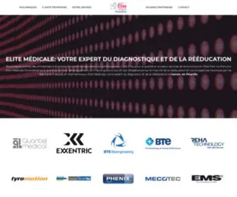 Elitemedicale.fr(Elite Médicale) Screenshot