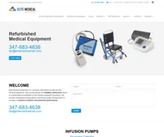 Elitemedicalmall.com(Refurbished Medical Equipment) Screenshot