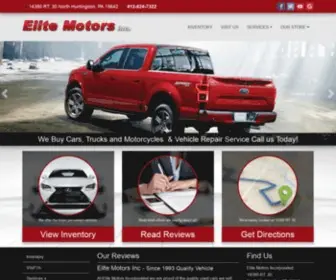 Elitemotorsinc.com(Elitemotorsinc) Screenshot