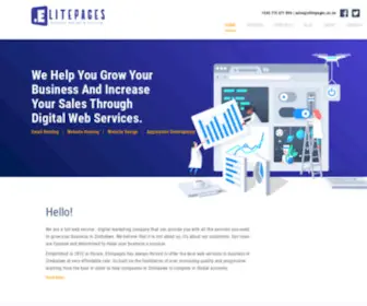 Elitepages.co.zw(Website Design and Hosting) Screenshot