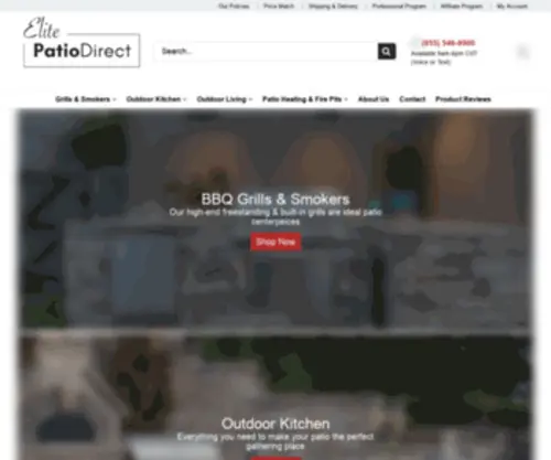 Elitepatiodirect.com(Elite Patio Direct) Screenshot