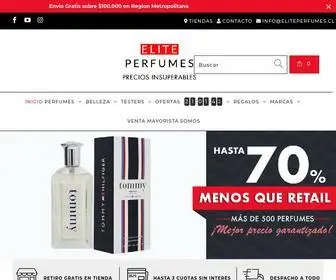Eliteperfumes.cl(Elite Perfumes) Screenshot