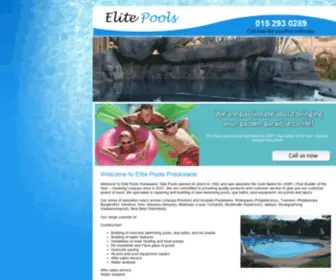 Elitepools.co.za(Elite) Screenshot