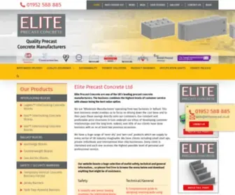 Eliteprecast.co.uk(Interlocking Engineered Blocks) Screenshot