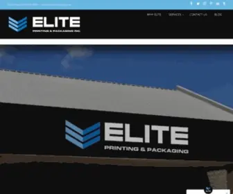 Eliteprintingandpackaging.com(Elite Printing & Packaging) Screenshot