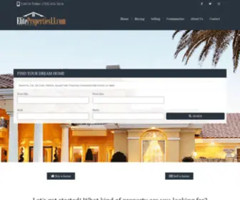 Elitepropertieslasvegas.com(Home, Condos, Townhomes for Sale in Las Vegas) Screenshot