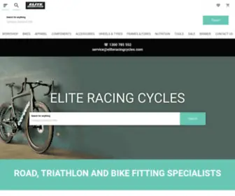 Eliteracingcycles.com(Bike Shop Perth) Screenshot