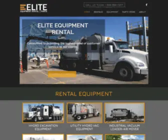 Eliterentals.net(Elite Equipment Rental) Screenshot