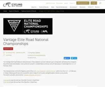 Eliteroadnationals.nz(Vantage Elite Road National Championships) Screenshot
