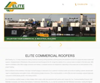 Eliteroofingusa.net(Commercial Roofers) Screenshot