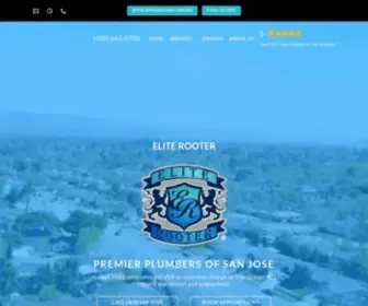 Eliterootersanjose.com(Elite Rooter of San Jose) Screenshot