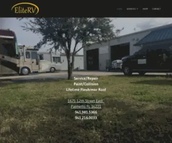 Eliterv.com(RV Repairs onsite and Mobile) Screenshot