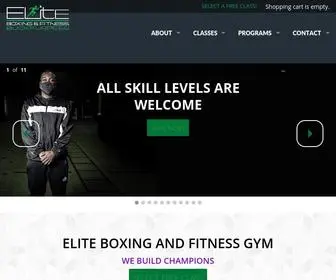 Elitesfn.com(Elite boxing & fitness gym in columbia) Screenshot