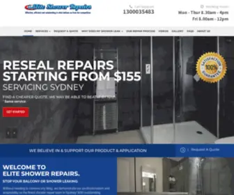 Eliteshowerrepairs.com.au(Shower Leak Repairs) Screenshot