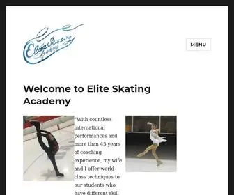 Eliteskatingacademy.us(Elite Skating Academy) Screenshot