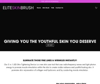 Eliteskinbrush.com(Elite Skin Brush) Screenshot