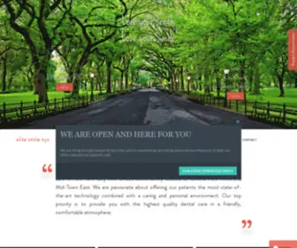 Elitesmilenyc.com(New York City Top Dentist) Screenshot