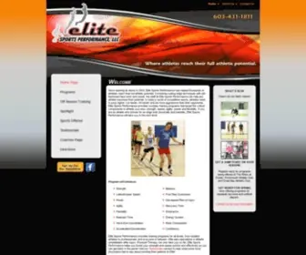 Elitesportsperformance.com(Elitesportsperformance) Screenshot