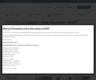 Elitesportsphysio.com.au(Servicing Southbank) Screenshot