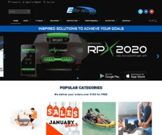 Elitesportsproducts.ie(Elite Sports Products) Screenshot