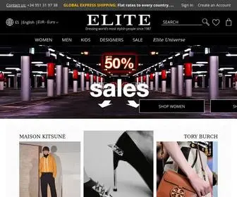 Elitestores.com(Luxury fashion boutique sinceElite Stores) Screenshot