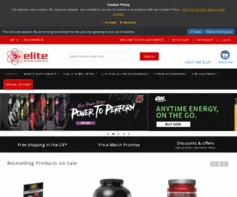 Elitesupplements.co.uk(Elitesupplements) Screenshot