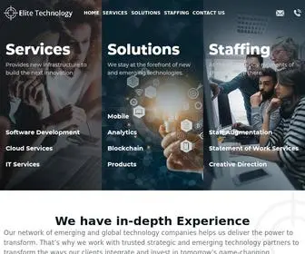 Elitetechsoft.com(Elite Technology) Screenshot