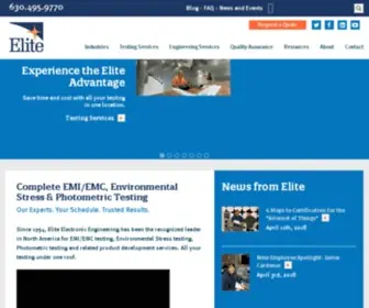 Elitetest.com(Elite Electronic Engineering) Screenshot