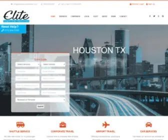 Elitetowncarservices.com(Houston Limo Service) Screenshot